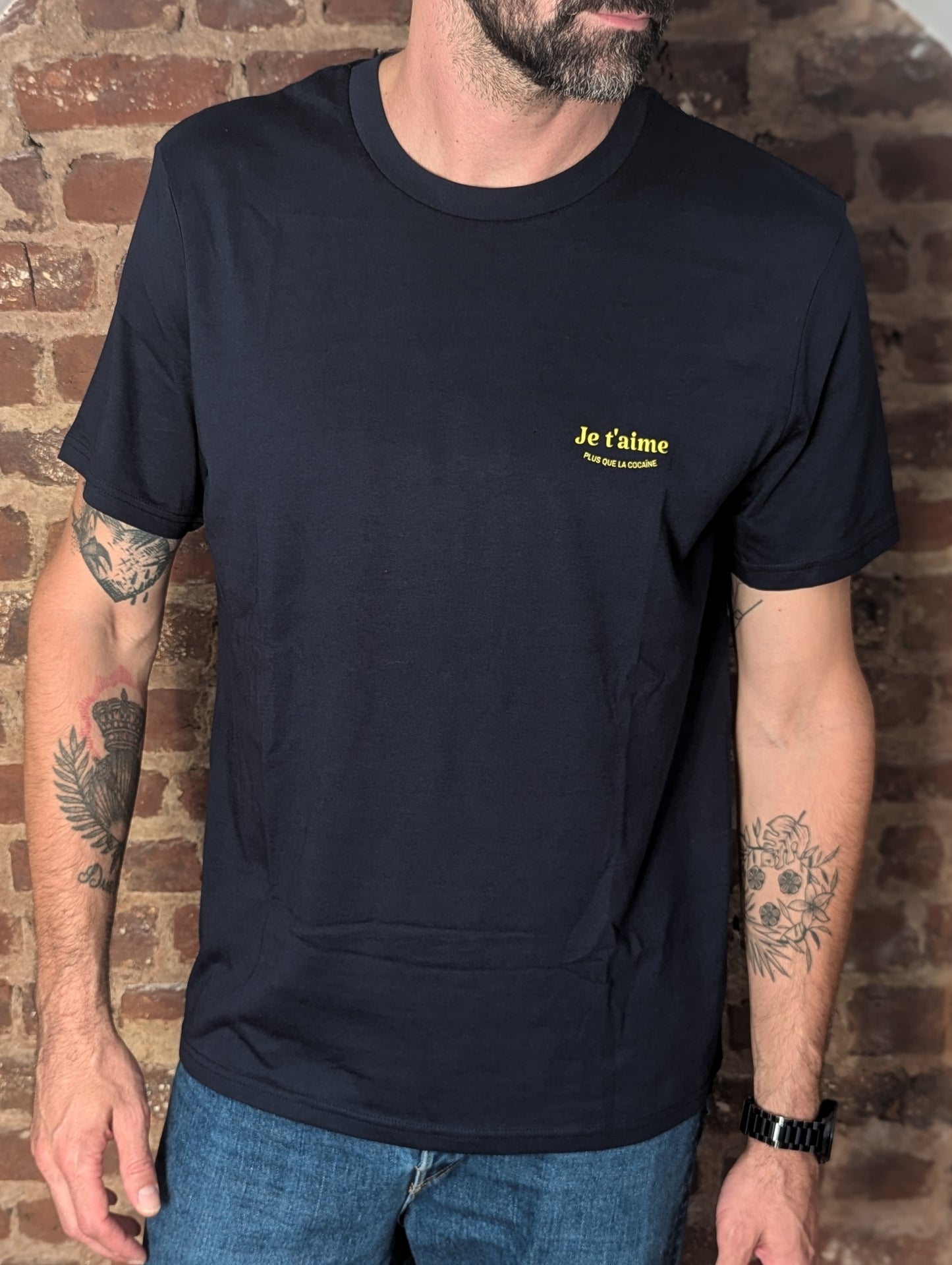 Plus que la Coca*ne Pocket - T-shirt (Yellow or Blue) BLACK FRIDAY