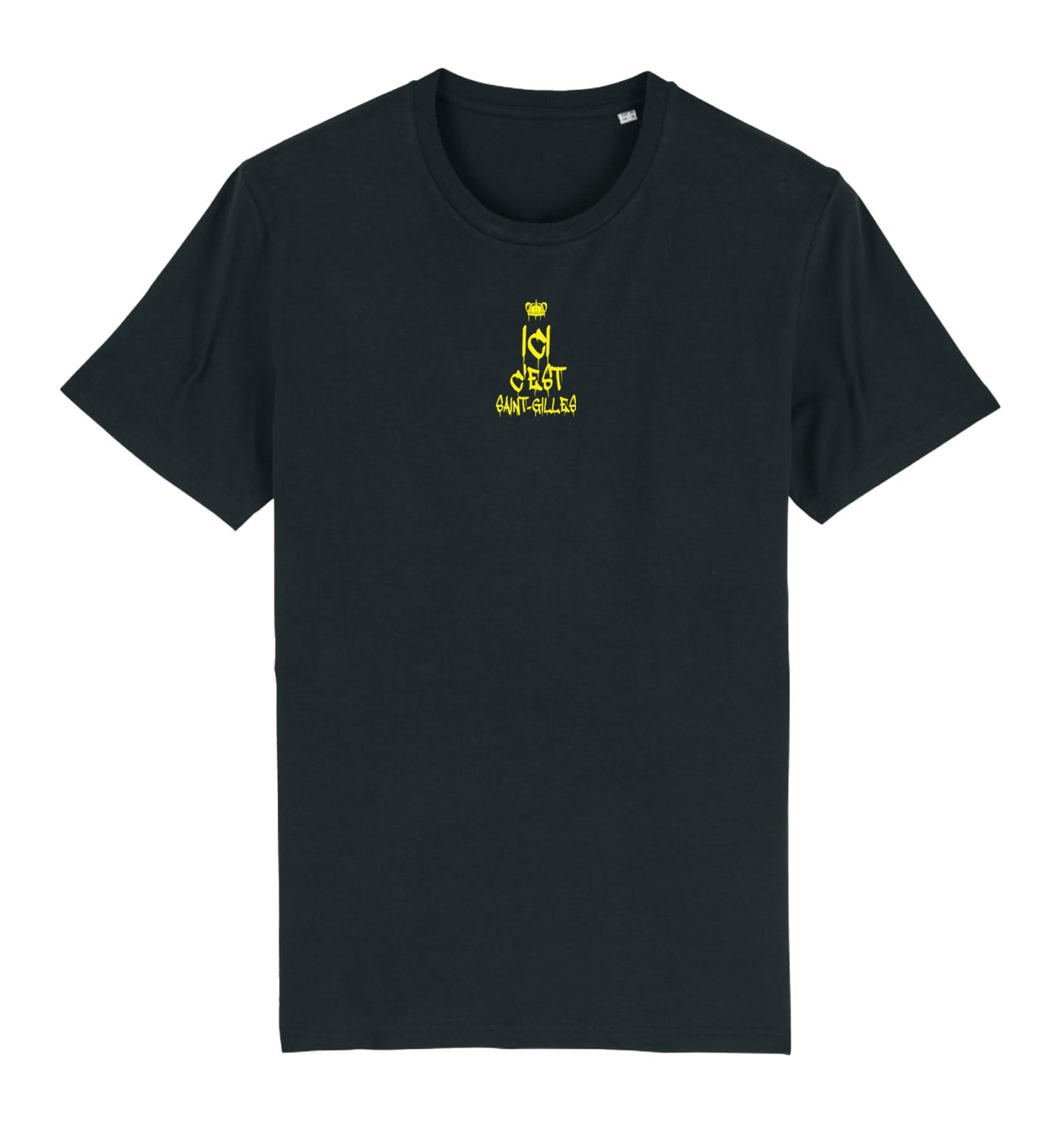 Ici C'est Saint-Gilles (Crown) -Regular Premium T-shirt - Black, Yellow or Blue