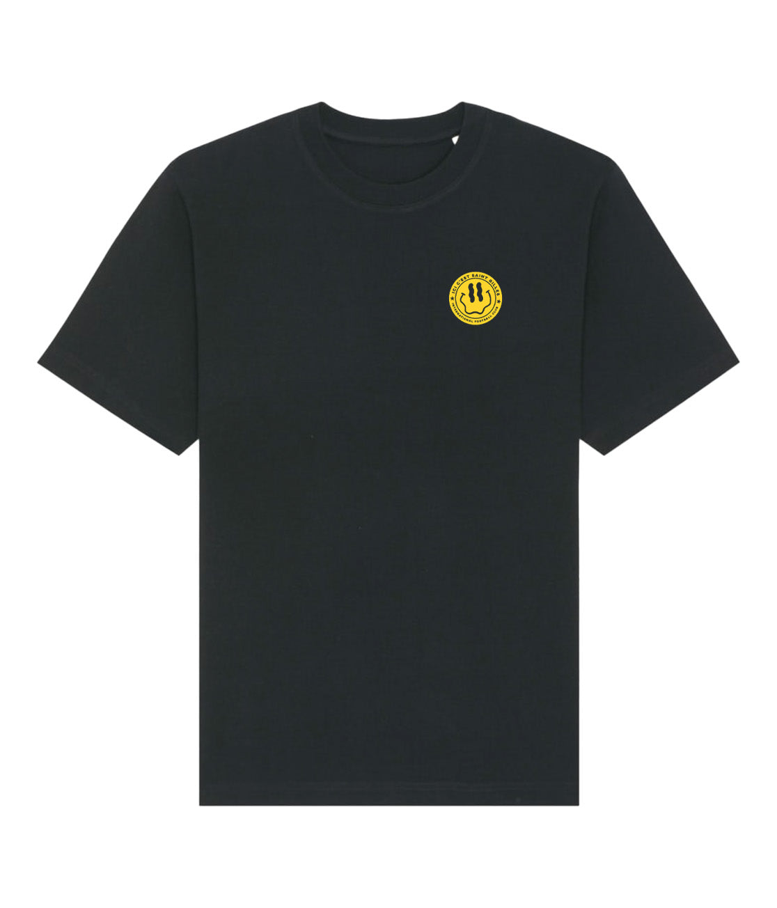 Ici C'est Saint-Gilles (Devil) - Oversized Premium T-shirt (Black)