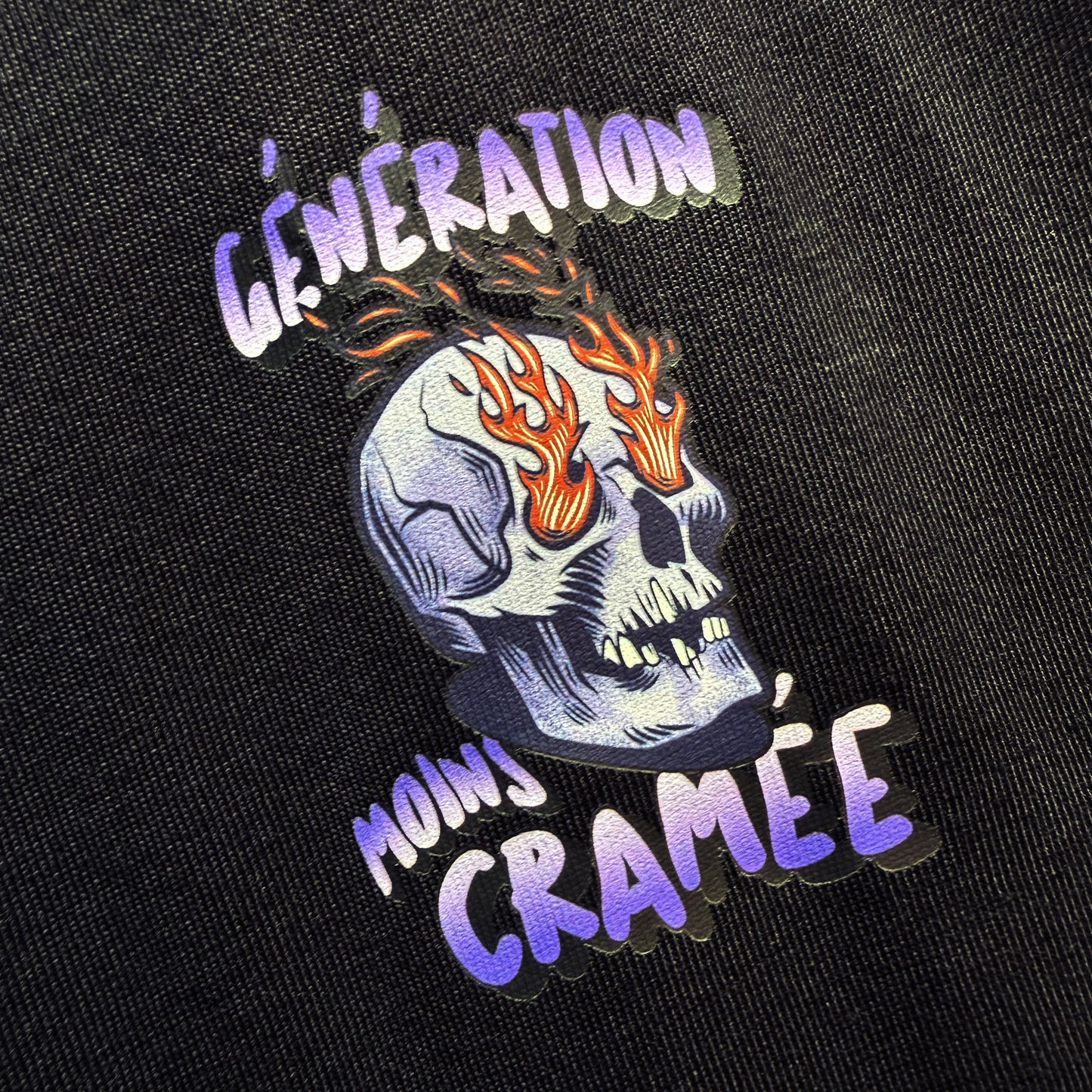 Génération Moins Cramée - Premium T-shirt (Black) STOCK SALE