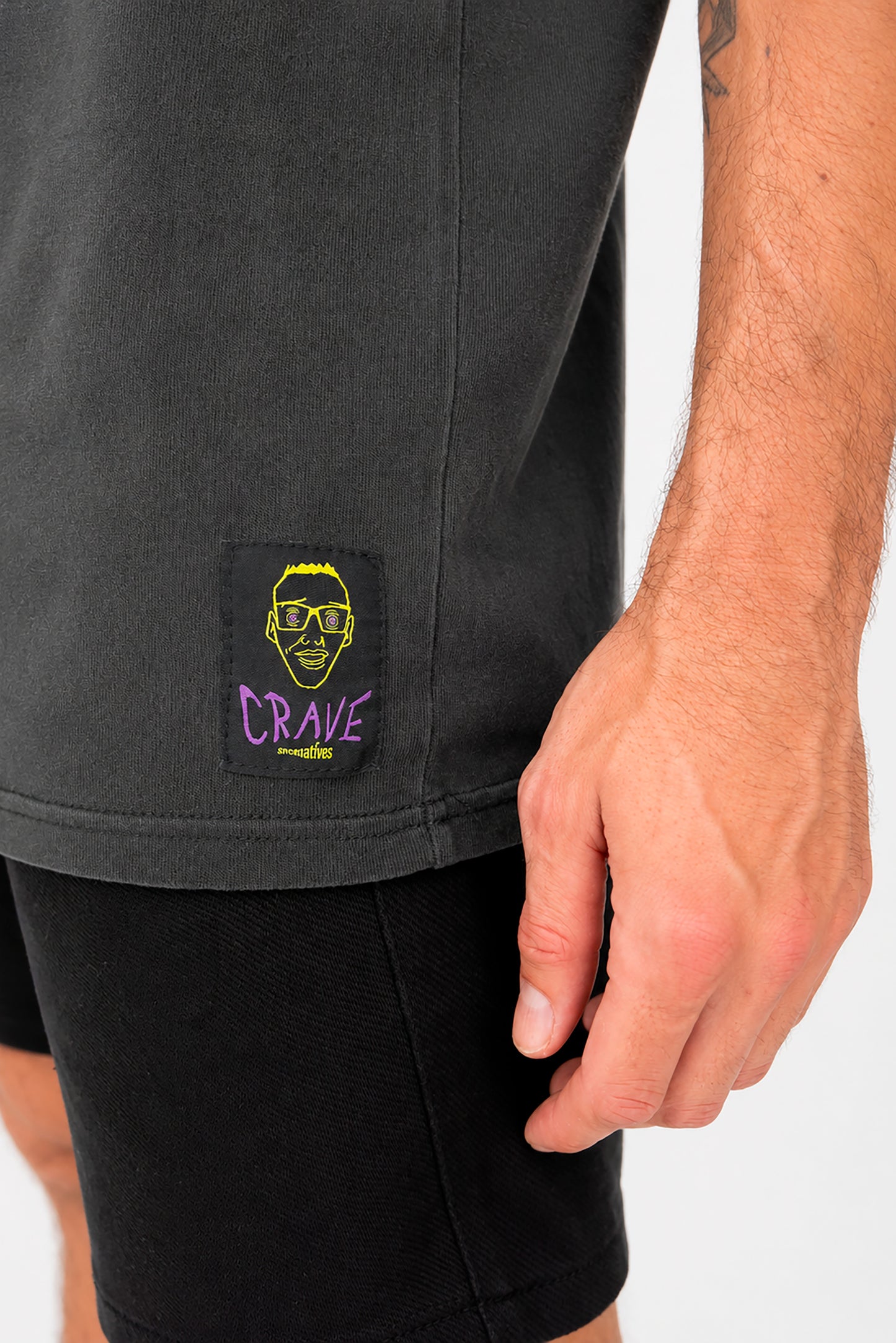 So F*cking Happy - Oversized Premium T-shirt - Faded Black