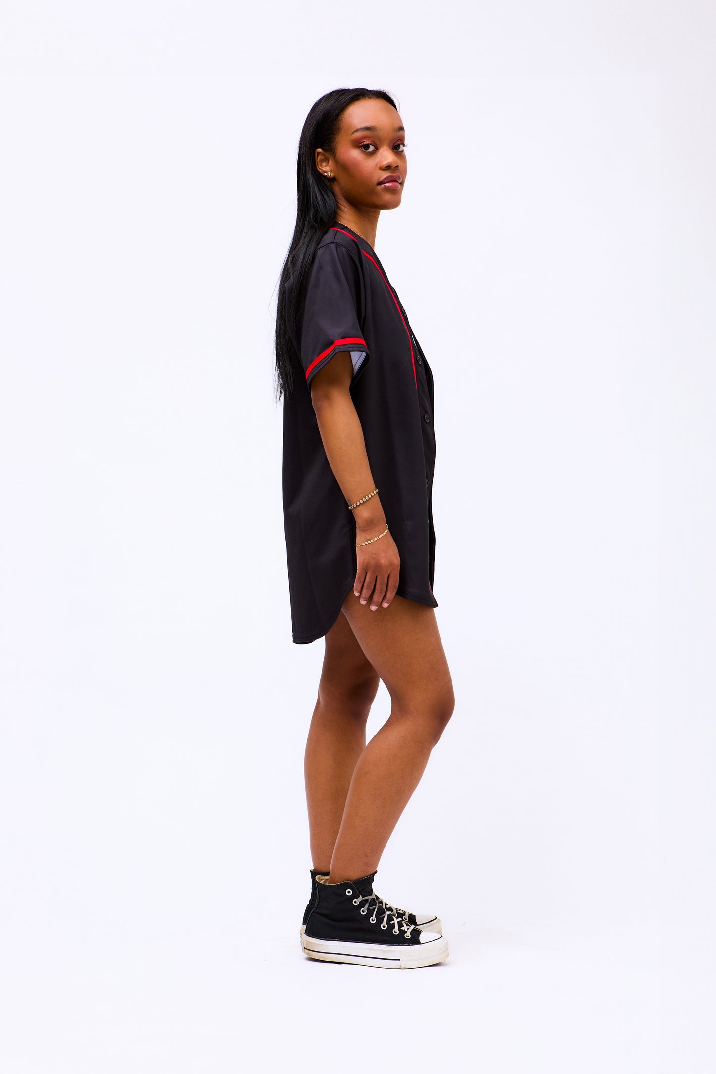 Baseball Black Jersey - STOCK SALE