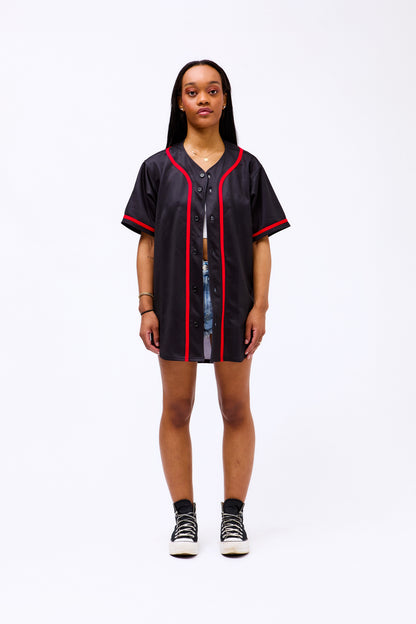 Baseball Black Jersey - STOCK SALE