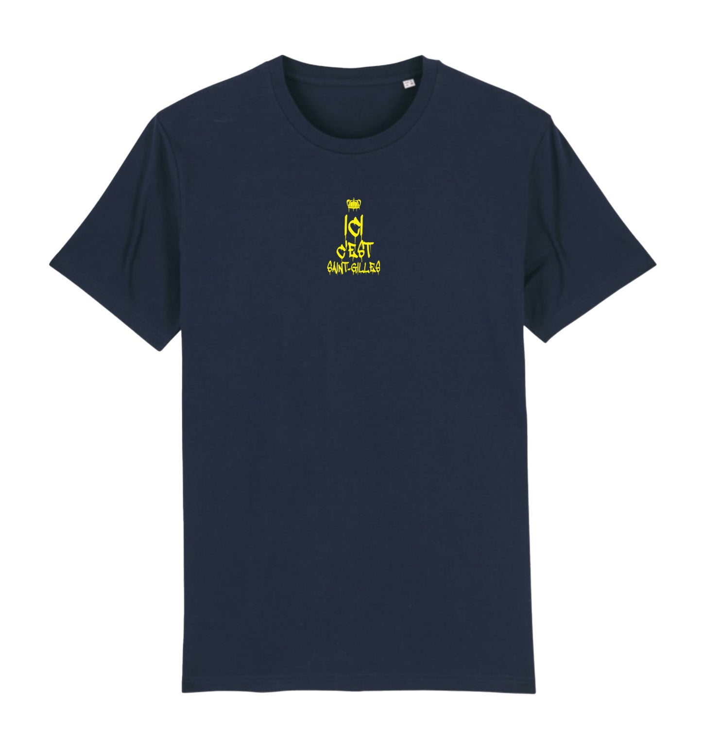 Ici C'est Saint-Gilles (Crown) -Regular Premium T-shirt - Blue BLACK FRIDAY