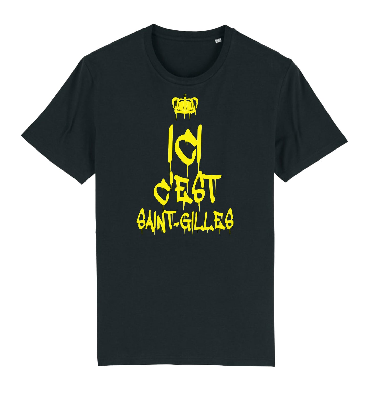 Ici C'est Saint-Gilles (Crown) -Regular Premium T-shirt - Blue BLACK FRIDAY