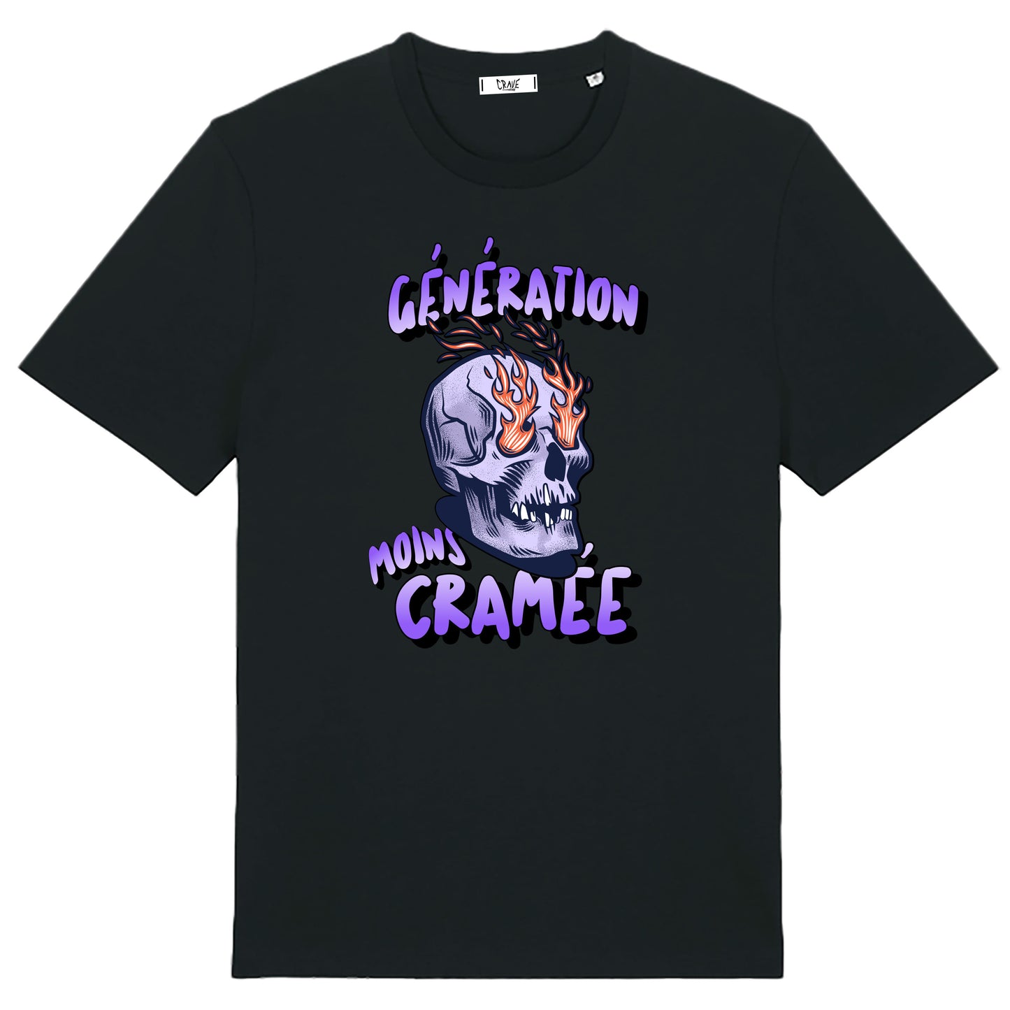 Génération Moins Cramée - Premium T-shirt (Black or White)
