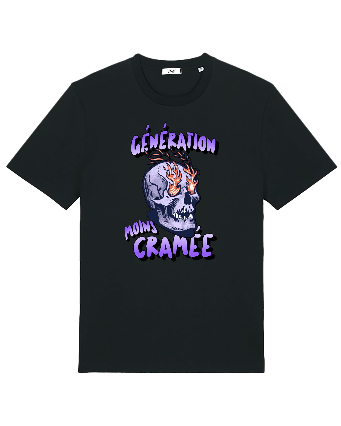 Génération Moins Cramée - Premium T-shirt (Black or White)
