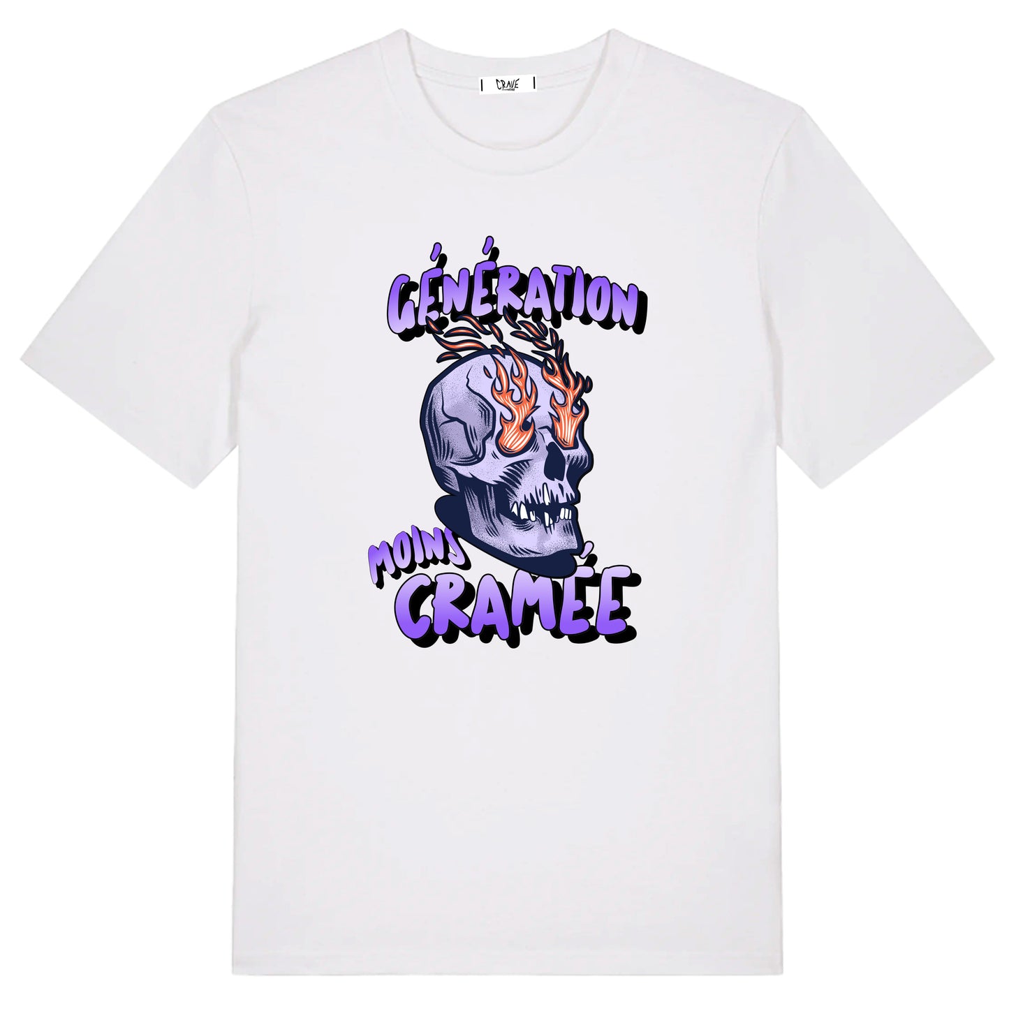 Génération Moins Cramée - Premium T-shirt (Black or White)