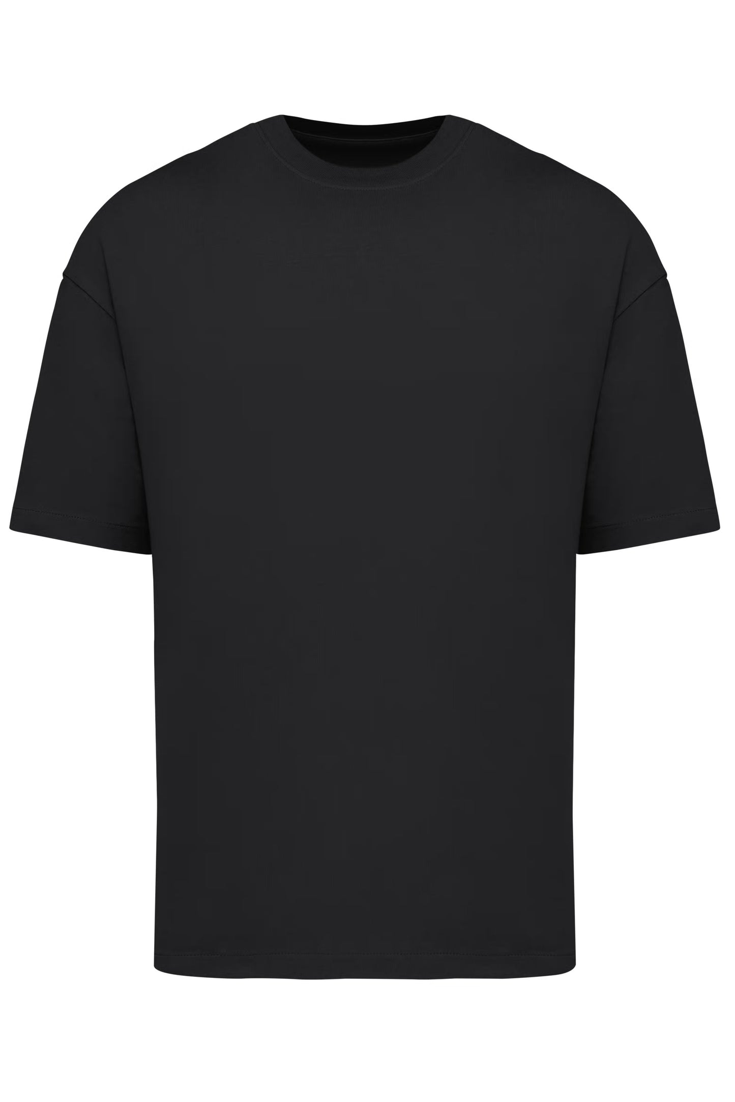 T-shirt Oversize Noir/Ivoire/Kaki