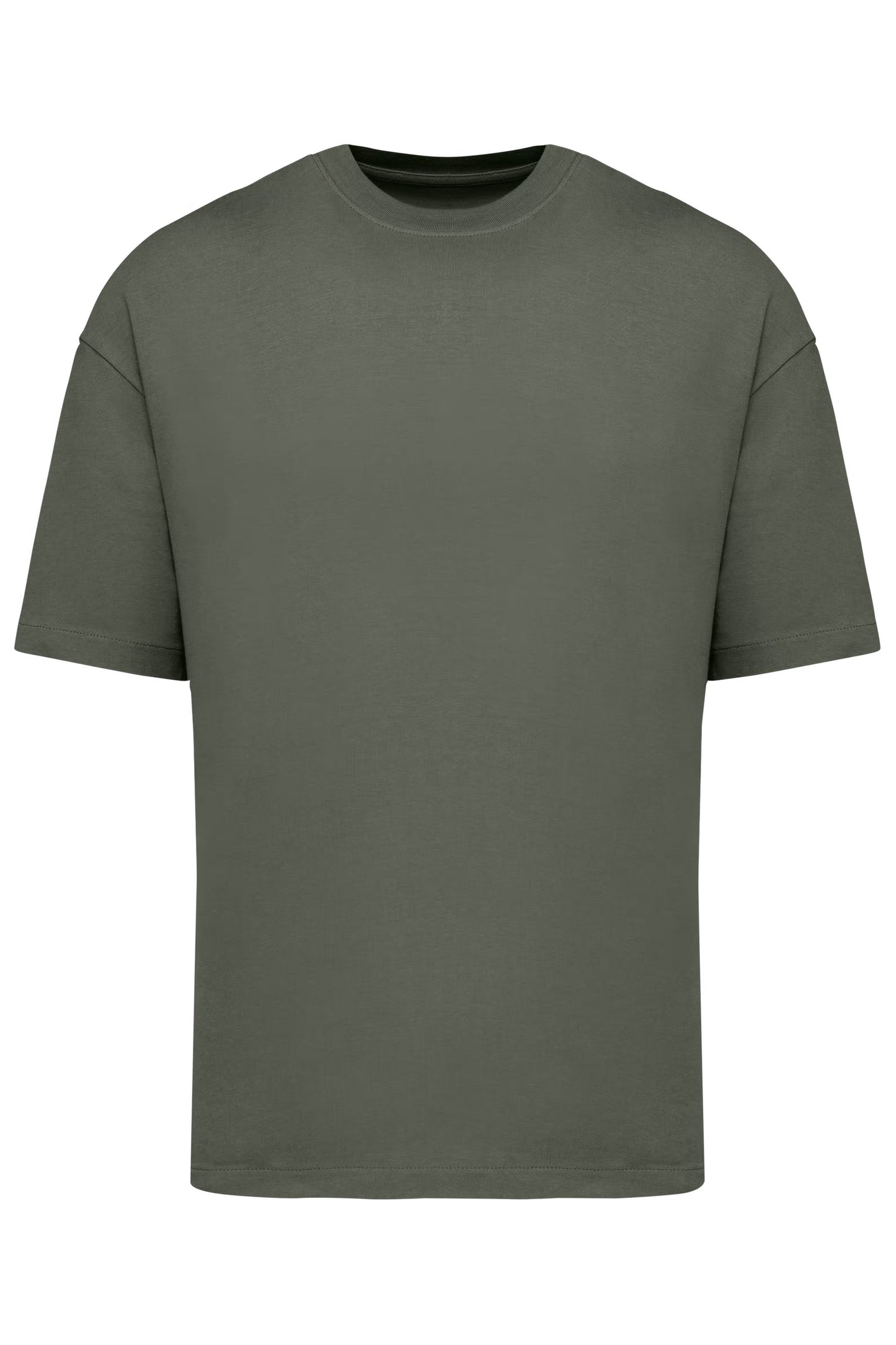 T-shirt Oversize Noir/Ivoire/Kaki