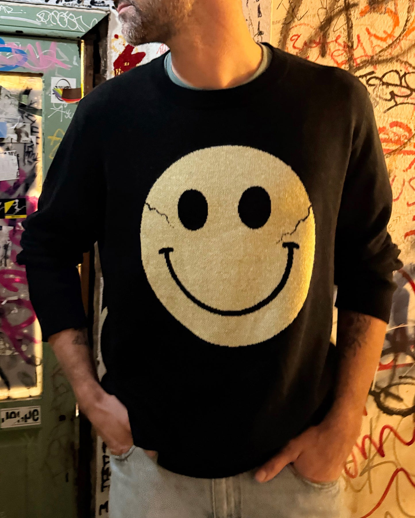 So F*cking Happy - Pull Tricoté Unisexe