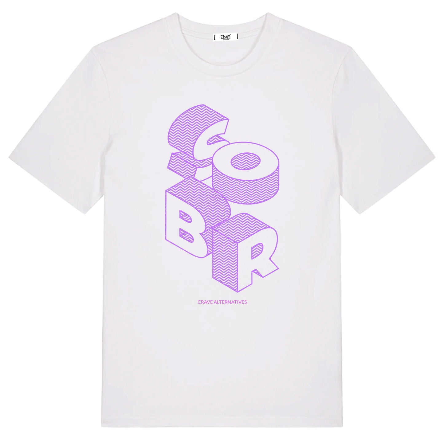 SOBR (sober) - T-shirt (Black, Pink or White)