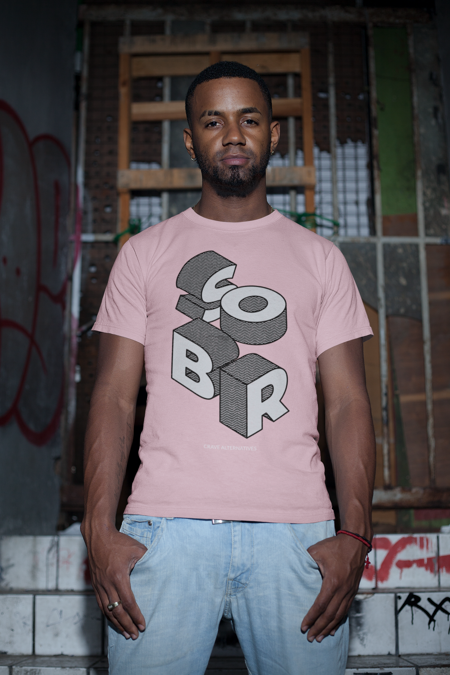 SOBR (sober) - T-shirt (Black, Pink or White)