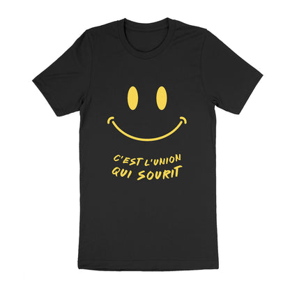 C'est l'Union Qui Sourit (front) - Black Premium T-shirt