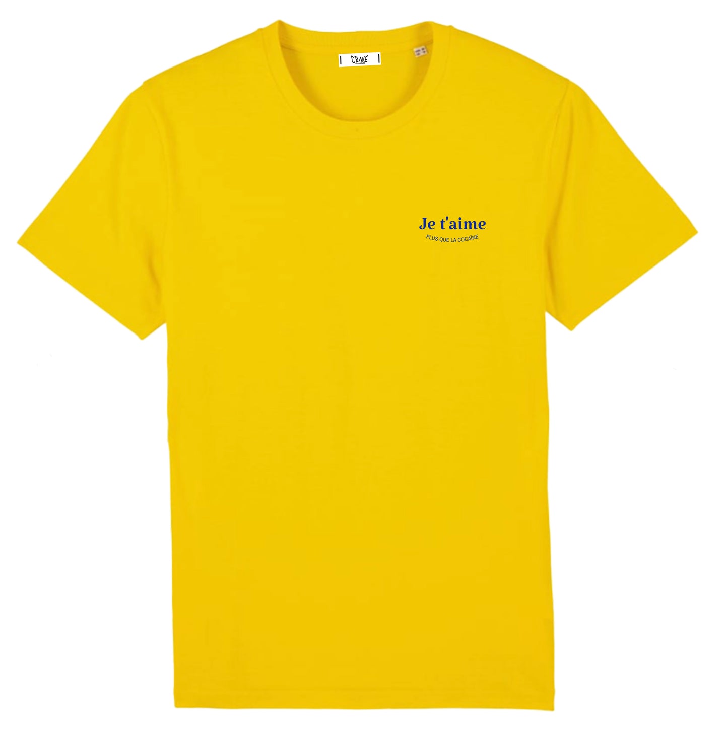 Plus que la Coca*ne Pocket - T-shirt (Yellow or Blue)